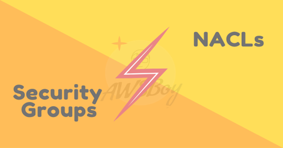 AWS Security Groups VS NACLs | AWSBoy